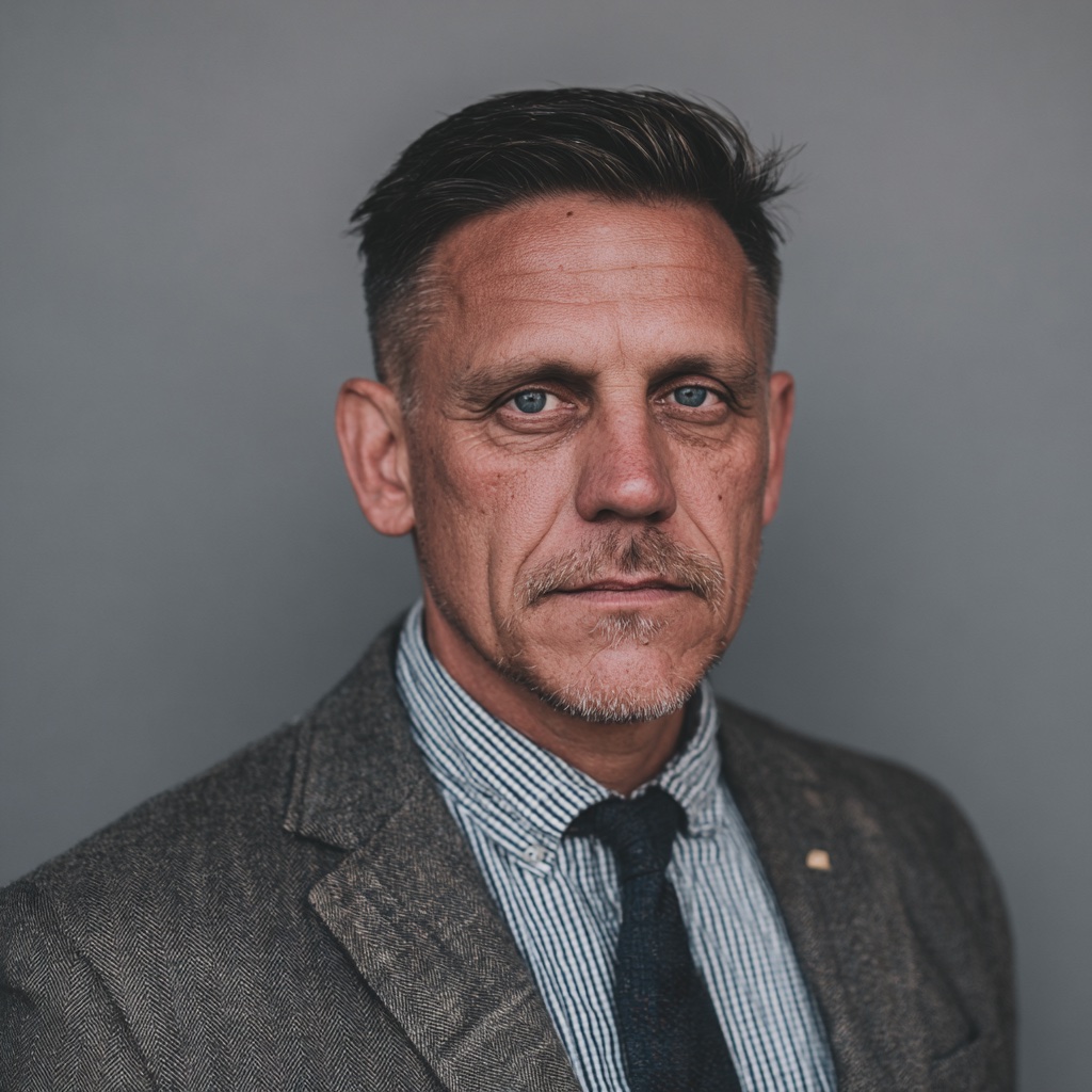 Portrait of Prof. James Mitchell